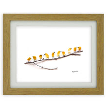 Load image into Gallery viewer, Yellow Birds on Branch