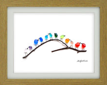 Load image into Gallery viewer, Rainbow Birds on Branch