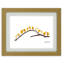 Load image into Gallery viewer, Yellow Birds on Branch