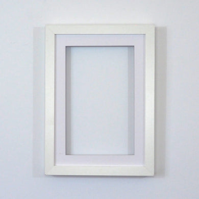 Box Frame in Smooth White