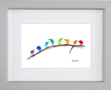 Load image into Gallery viewer, Rainbow Birds on Branch