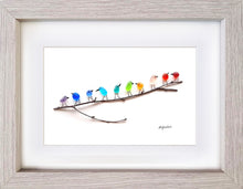 Load image into Gallery viewer, Rainbow Birds on Branch