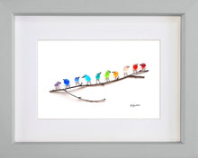 Load image into Gallery viewer, Rainbow Birds on Branch