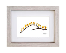 Load image into Gallery viewer, Yellow Birds on Branch