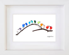 Load image into Gallery viewer, Rainbow Birds on Branch