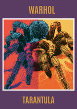 Load image into Gallery viewer, Tarantula Pop Art Poster, Warhol Style Spider Print, Bold Colourful Arachnid Wall Decor